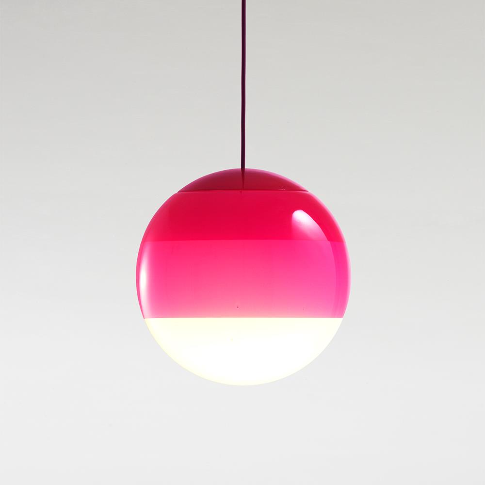 Dipping Light Pendant Large Pink