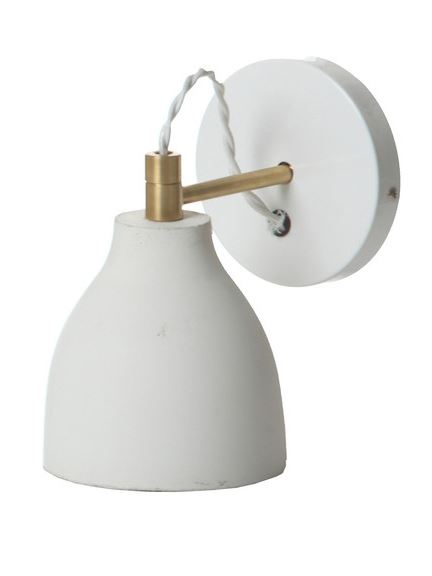 Heavy Wall Light White Concrete Stainless Steel