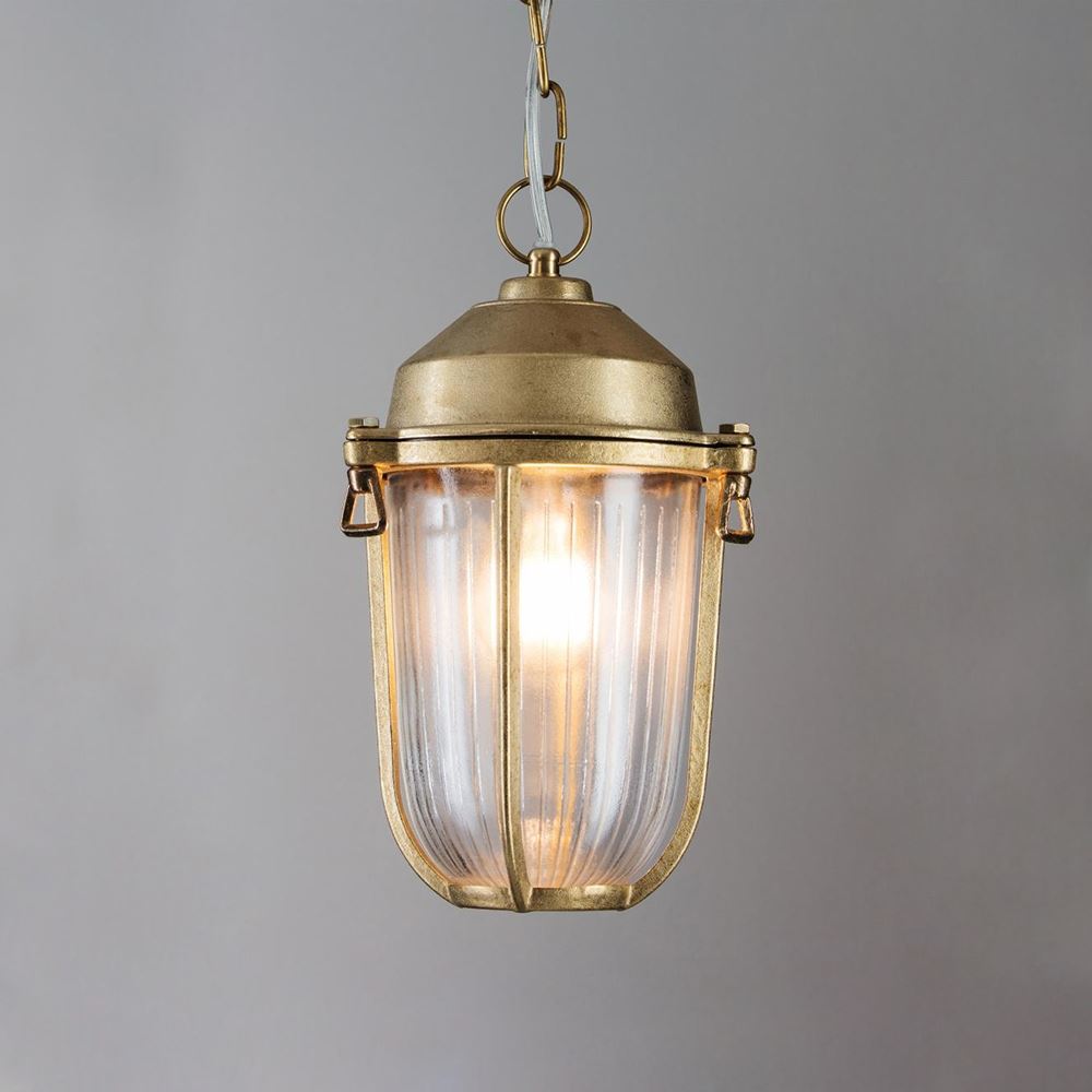 Old School Electric Boatyard Pendant Large Brass Bathroom Lighting Brassgold Designer Pendant Lighting