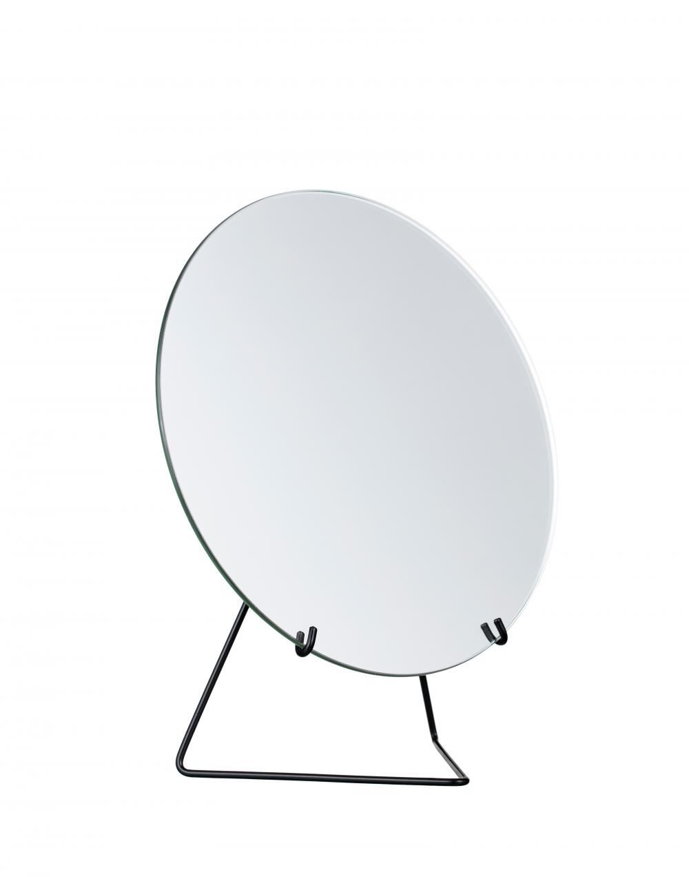 Standing Mirror Small Black