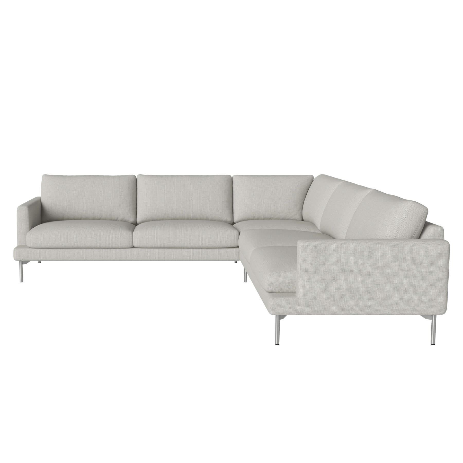 Bolia Veneda Sofa 6 Seater Sofa Corner Sofa Brushed Steel London Dust Green Grey Designer Furniture From Holloways Of Ludlow