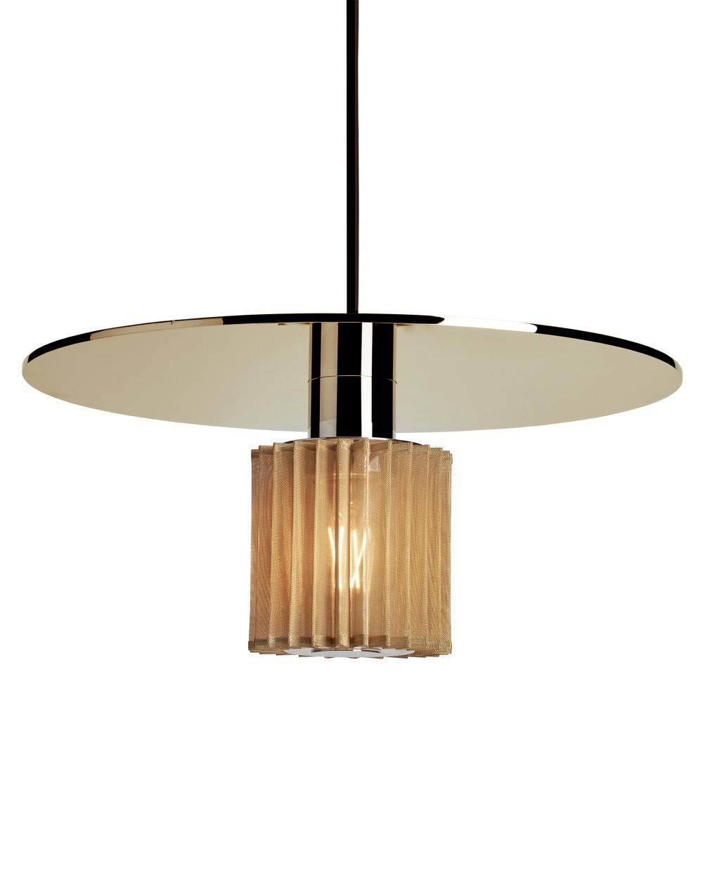 Dcw Editions In The Sun Pendant Large Gold Gold Brassgold Designer Pendant Lighting