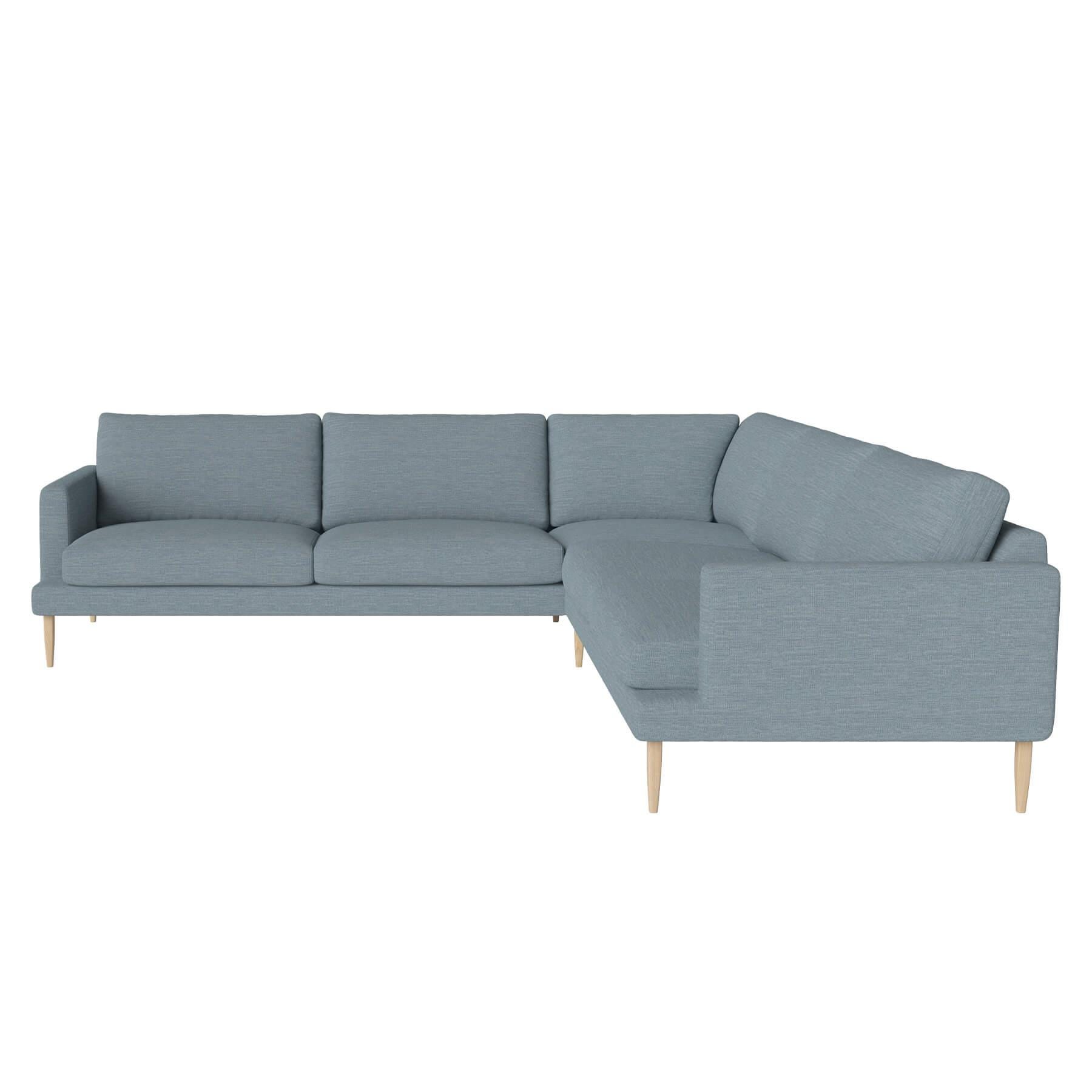 Bolia Veneda Sofa 6 Seater Sofa Corner Sofa White Oiled Oak Laine Light Blue Designer Furniture From Holloways Of Ludlow