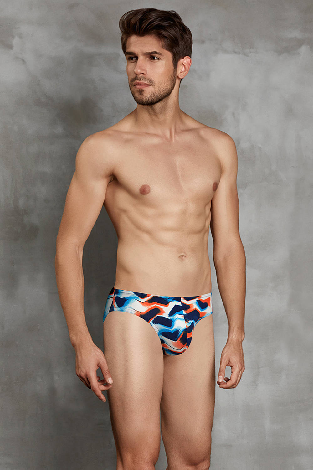 Shop high leg bikini men's underwear Doreanse 1238 Briefs. Male micro slips in Sailing multicolour print. We ship to over 80 countries. Buy online today
