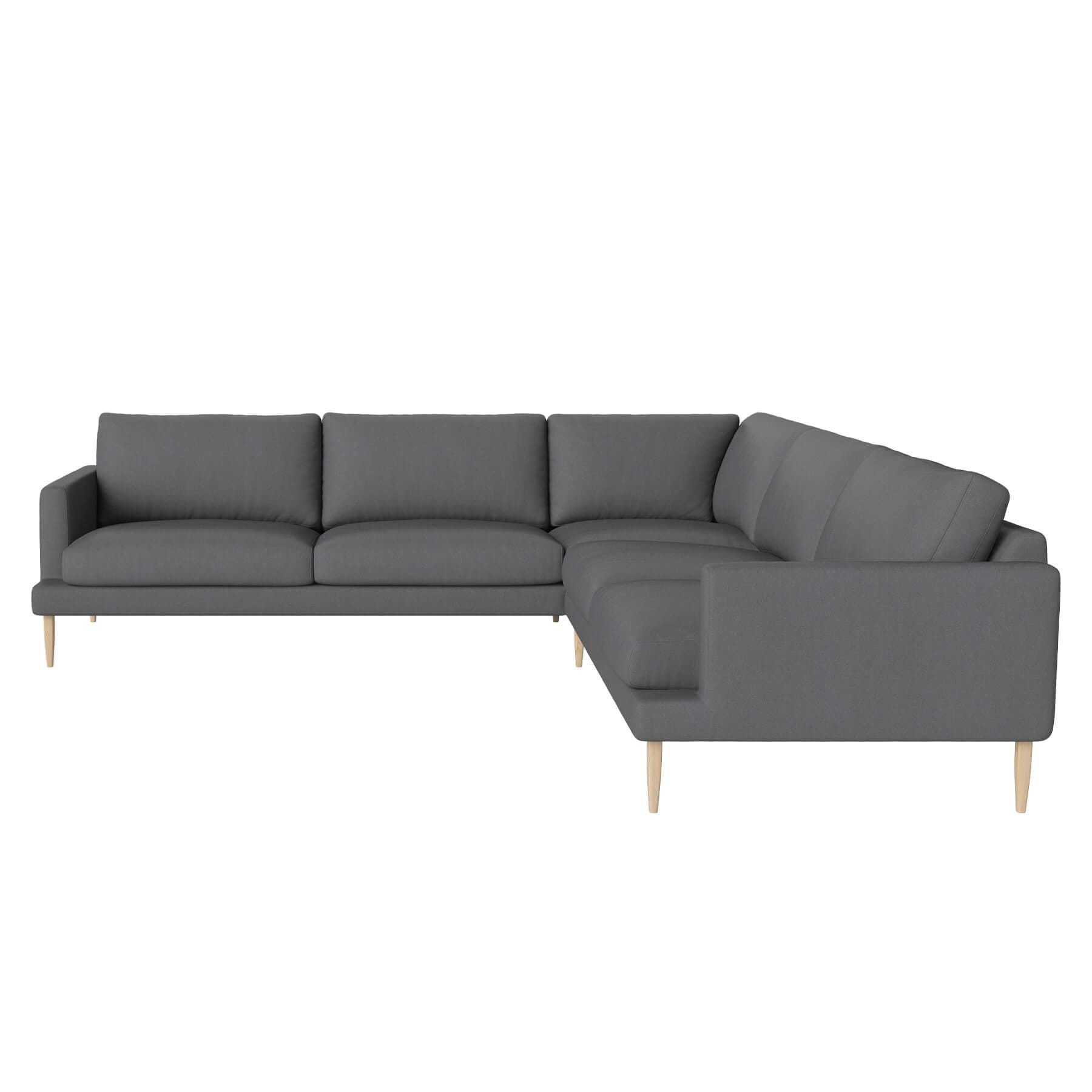 Bolia Veneda Sofa 6 Seater Sofa Corner Sofa White Oiled Oak Gaja Dark Grey Designer Furniture From Holloways Of Ludlow