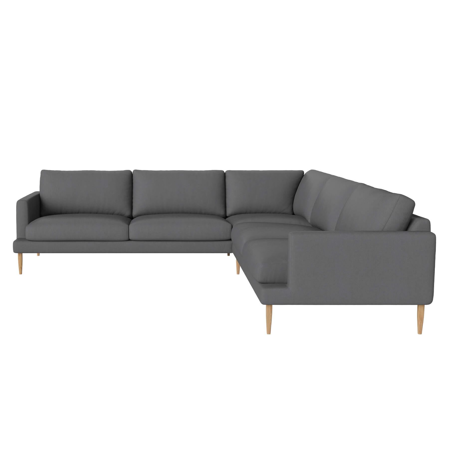 Bolia Veneda Sofa 6 Seater Sofa Corner Sofa Oiled Oak Gaja Dark Grey Designer Furniture From Holloways Of Ludlow