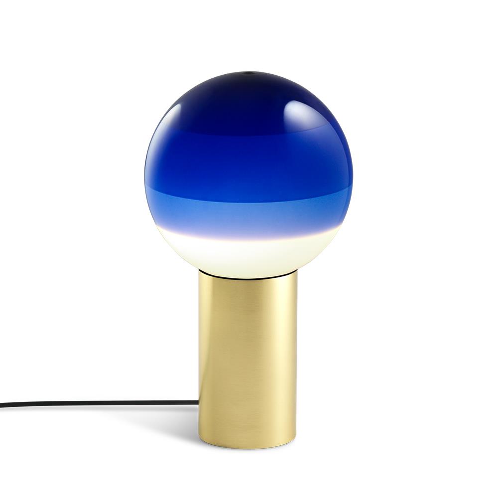Dipping Table Light Large Blue Brass