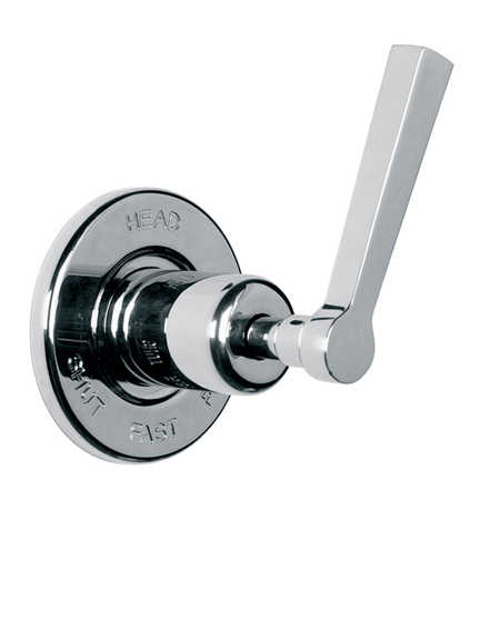 Lefroy Brooks Mackintosh Overhead Shower Flow Control Valve With Engraved Wall Plate Ml5003