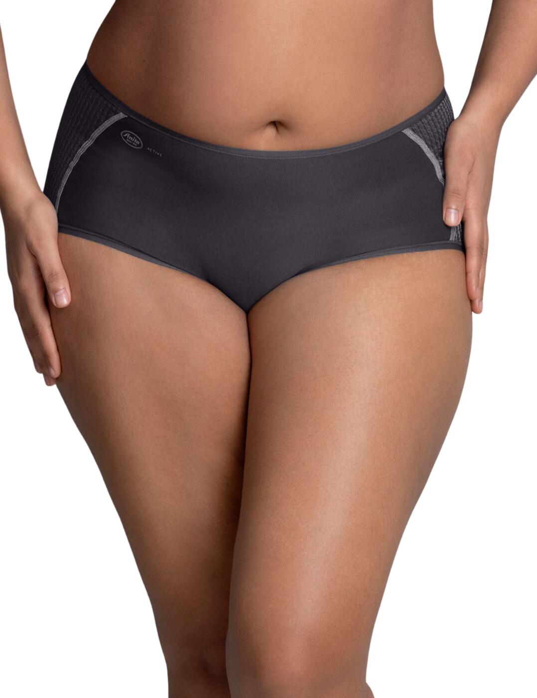 Feel super comfortable in this Antia Active Sports Panty. These briefs are made from incredible materials that are breathable and skin-friendly. It has mesh inserts at the side which moulds to your body shape without any restrictions. This brief is low rise and is perfect to keep you feeling fresh when working out.  Sports Panty Breathable and skin-friendly materials Mesh inserts at the side No restrictions Low rise Composition: 80% Nylon &pipe; 20% Elastane Listed in UK sizes  51191-92427-1213033 1627 Sports Panty