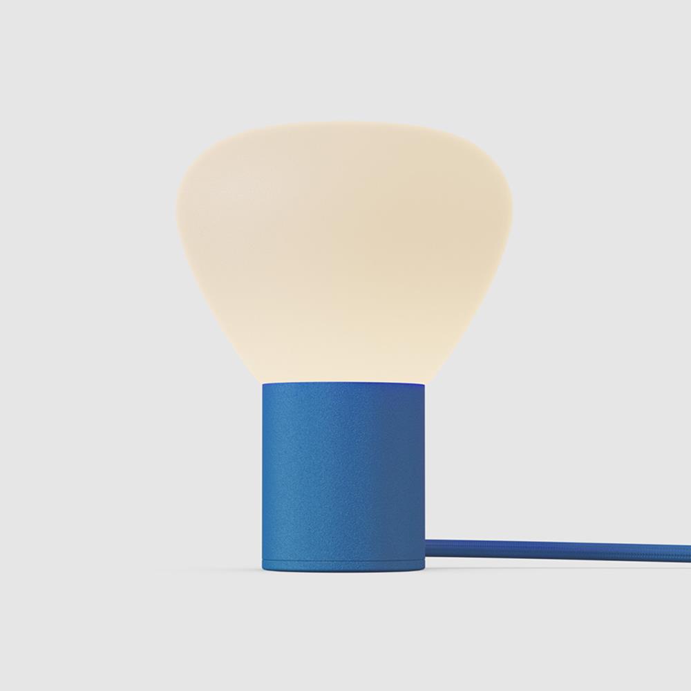 Parc 01 Table And Wall Light Blue Black Hand