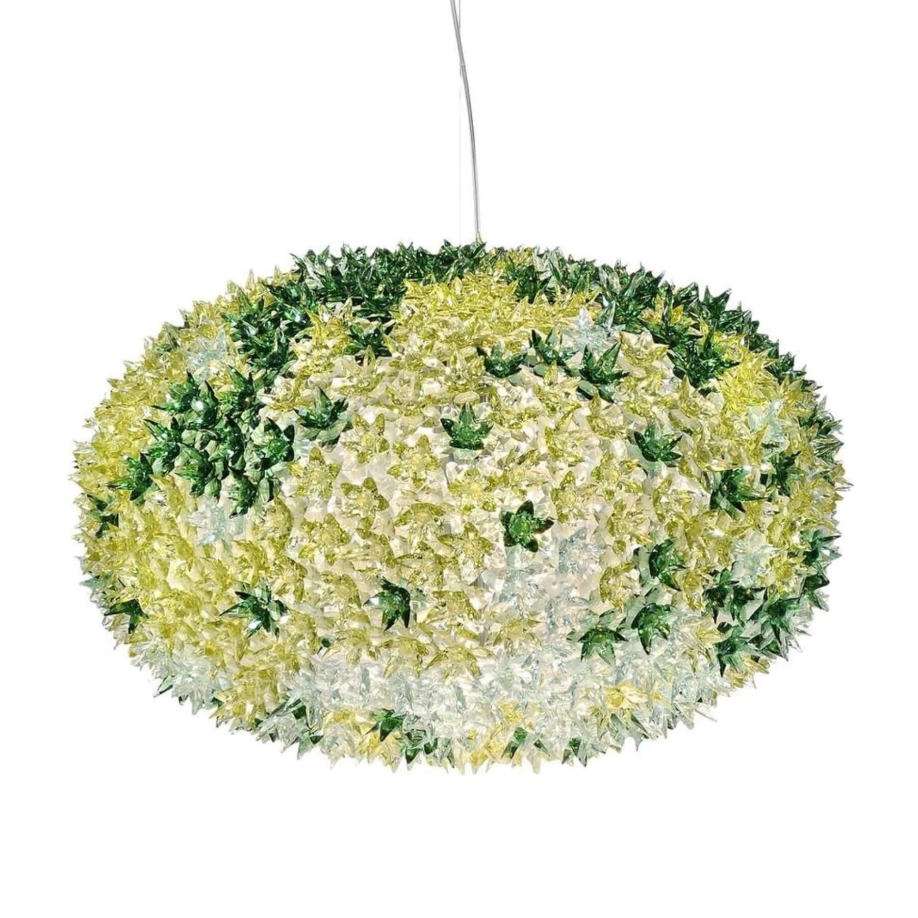 Kartell Bloom Hanging Pendant Light Large Mint Green Designer Pendant Lighting
