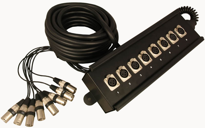 8 Inputs Stage Box Snake (Inputs Only) 10M