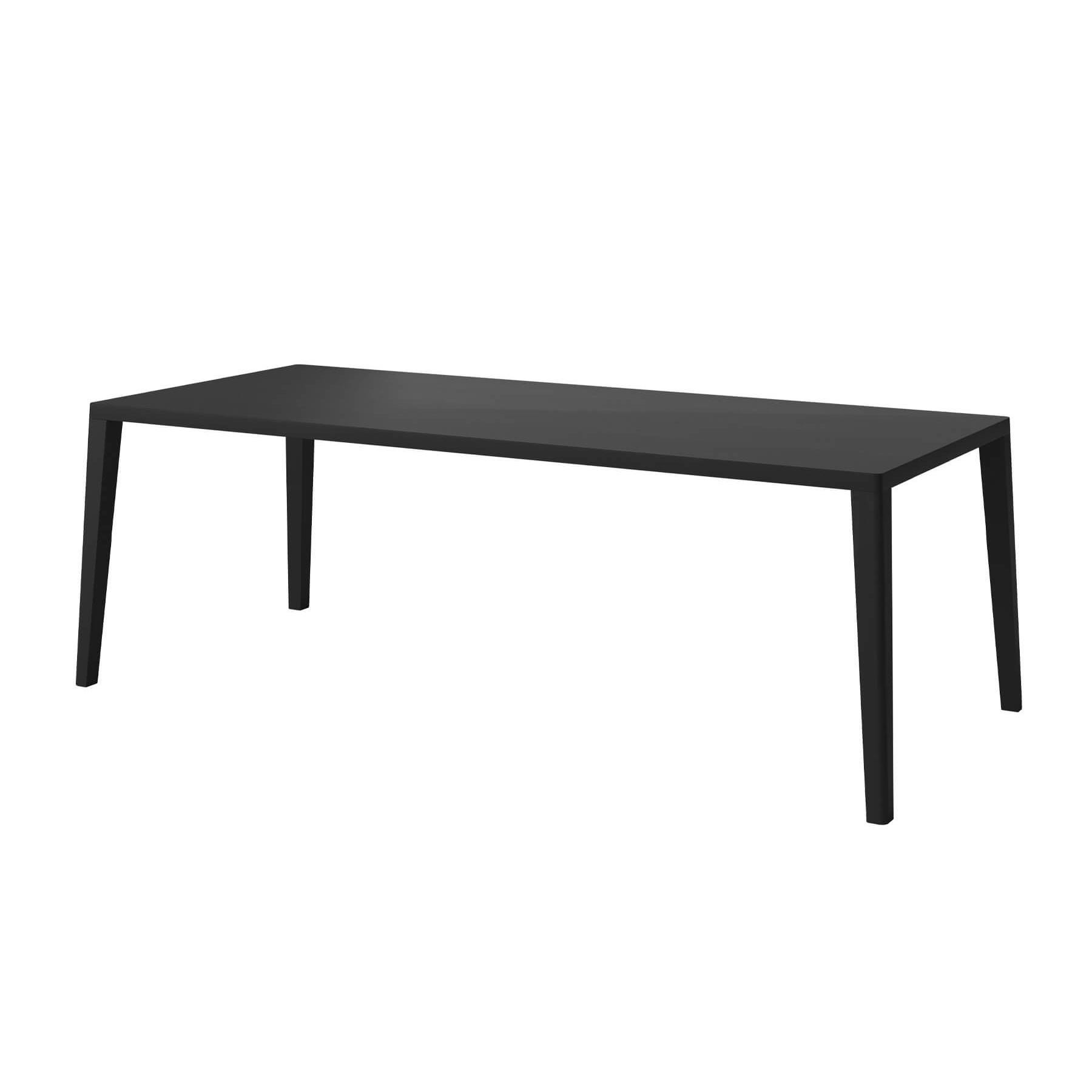 Bolia Graceful Dining Table 220 X 95cm Black Stained With Extension Leaves Designer Furniture From Holloways Of Ludlow