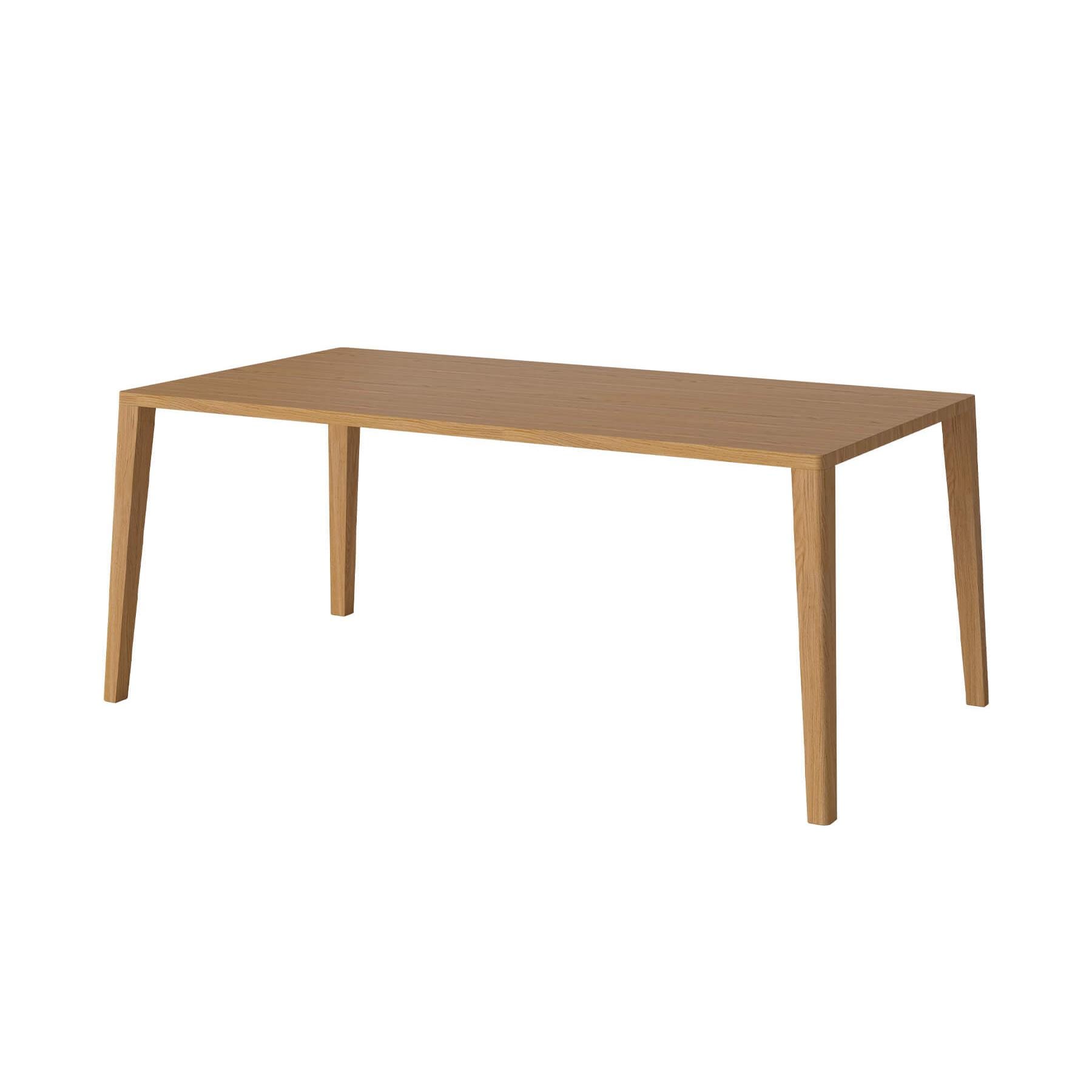 Bolia Graceful Dining Table 180 X 95cm Oiled Legs With Extension Leaves Light Wood Designer Furniture From Holloways Of Ludlow
