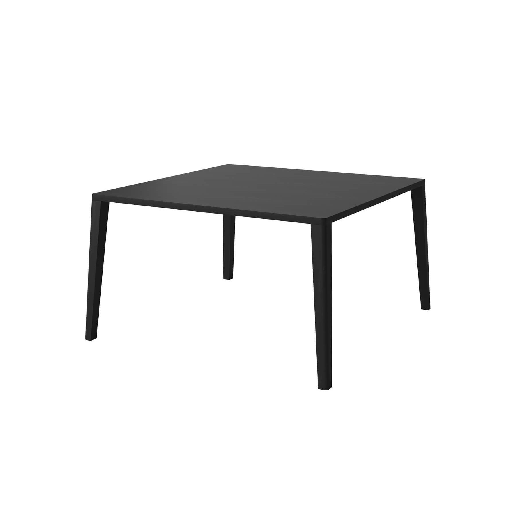 Bolia Graceful Dining Table 130 X 130cm Black Stained Legs Without Extension Leaves Designer Furniture From Holloways Of Ludlow