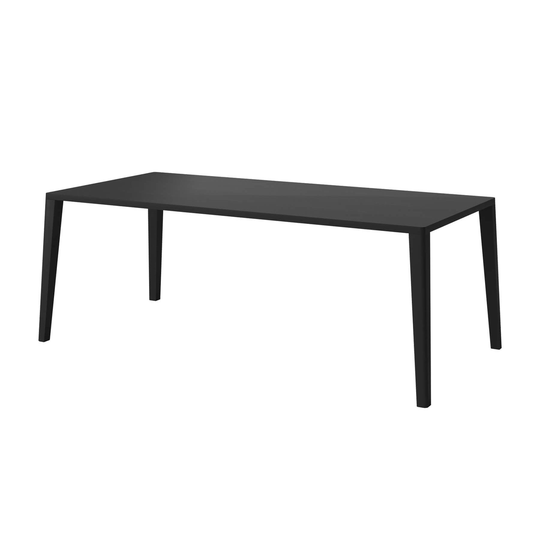Bolia Graceful Dining Table 200 X 95cm Black Stained Legs Without Extension Leaves Designer Furniture From Holloways Of Ludlow