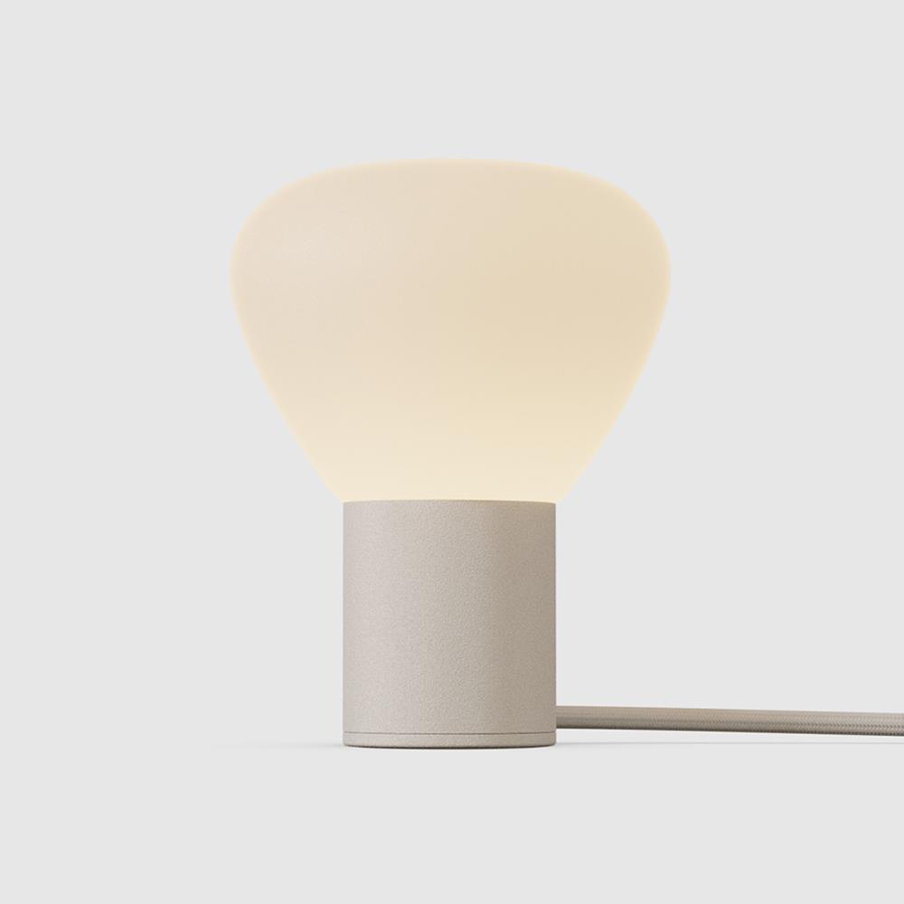 Parc 01 Table And Wall Light Beige Terracotta Hand