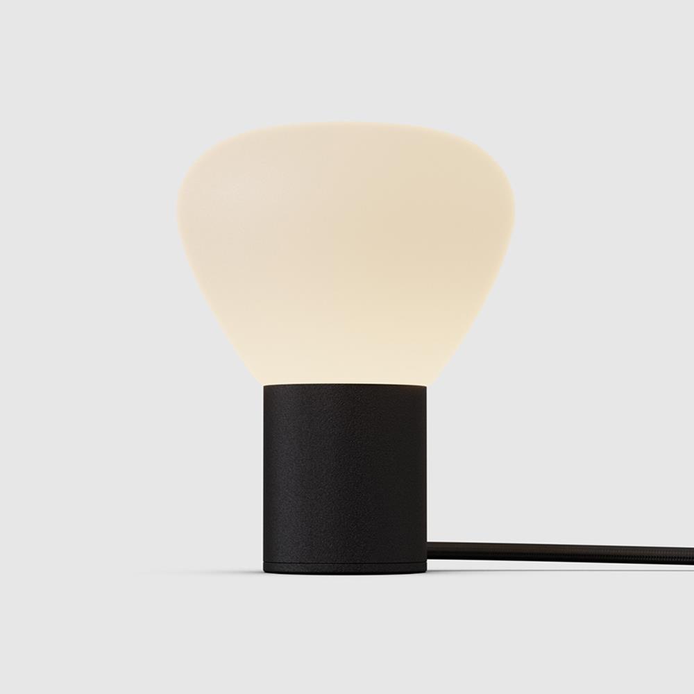 Parc 01 Table And Wall Light Black Midnight Blue Hand