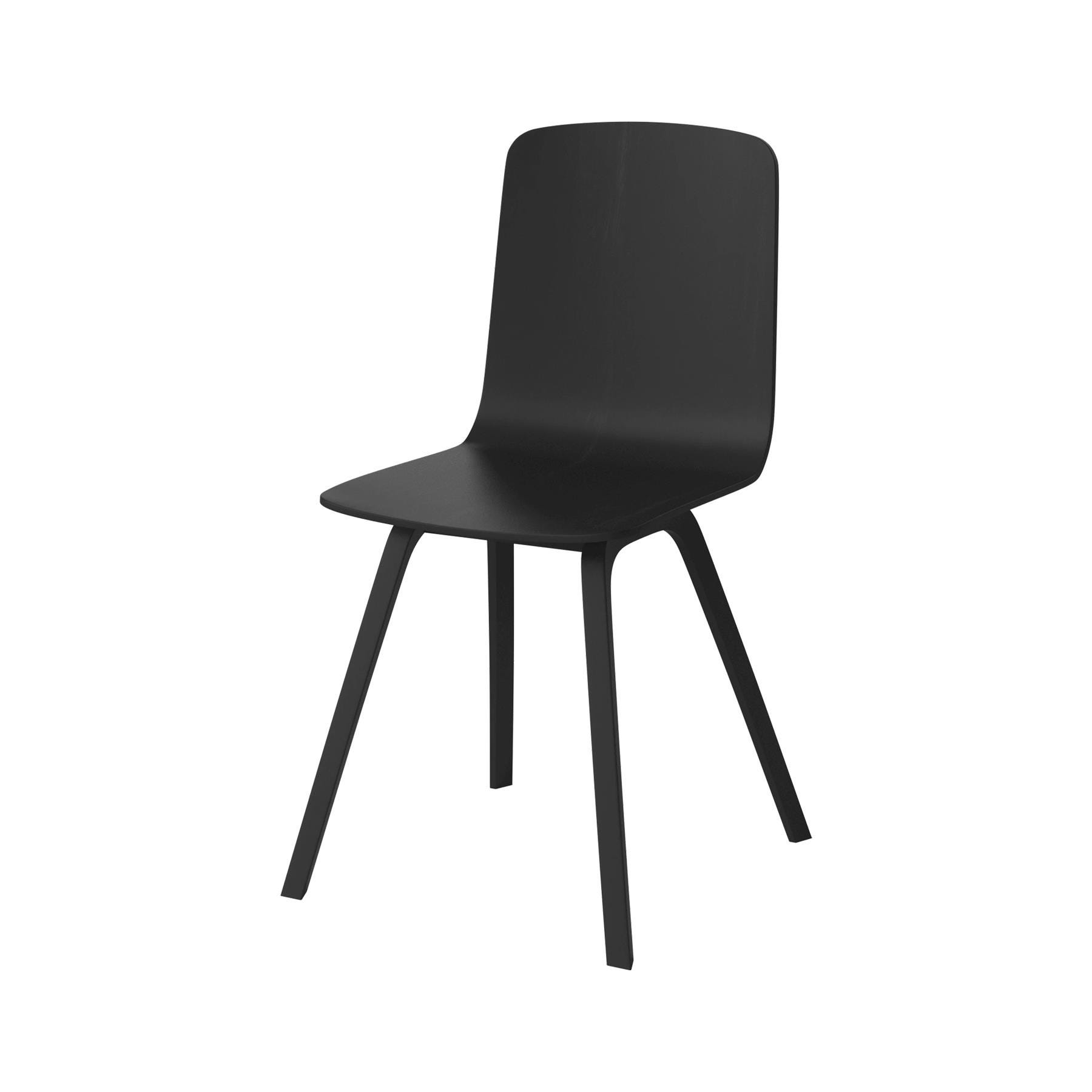 Bolia Palm Dining Chair Wood Veneer Legs Black Laquered Oak Designer Furniture From Holloways Of Ludlow