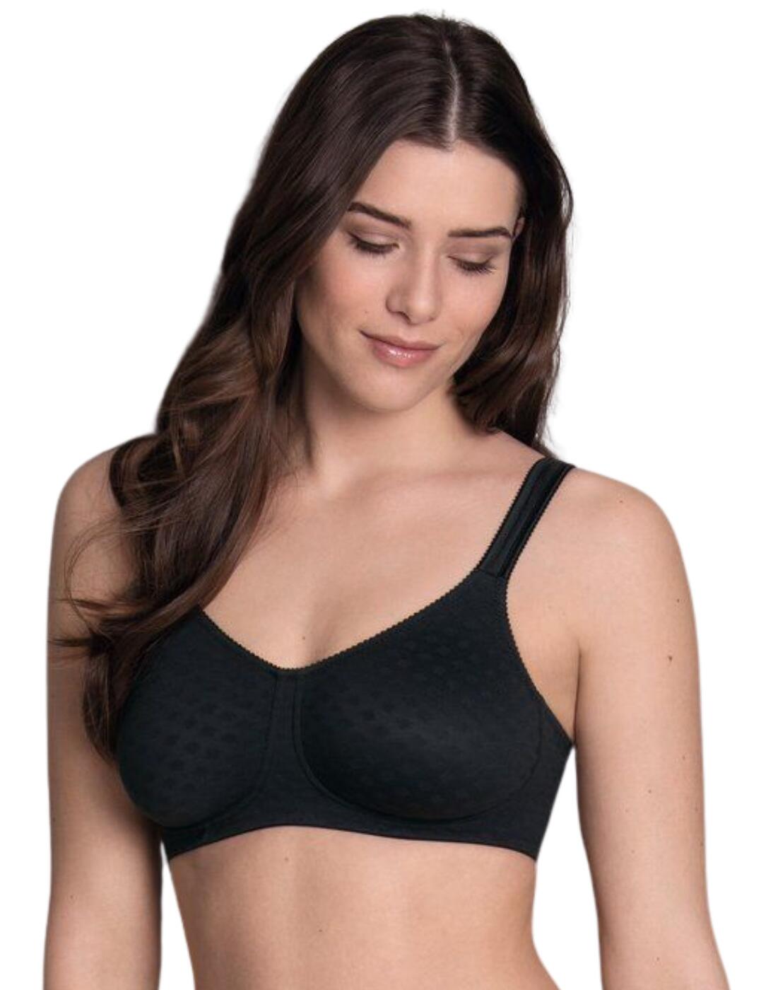 The Lisa collection by Anita offers exclusive jacquard patterns in innovative post-mastectomy lingerie designs. This bilateral post-mastectomy bra has seamless preformed pockets on both sides, perfect for prosthesis and a naturally rounded shape. The breathable microfibre and wireless design allow for an all-day comfortable fit. A jacquard pattern and picot trim add a feminine finish to the full-cup shape. Matching lingerie is available from the Lisa lingerie line for a comfortable and coordinated look.  Comfortable everyday style Post-mastectomy bra Lightweight and breathable microfibre Side pockets for prosthesis Jacquard pattern Seamless design Non-wired Non-padded Hook and eye fastening Composition: 75% Nylon &pipe; 25% Elastane Listed in UK sizes  51274-92562-1232705 5726X Bilateral Post Mastectomy Bra