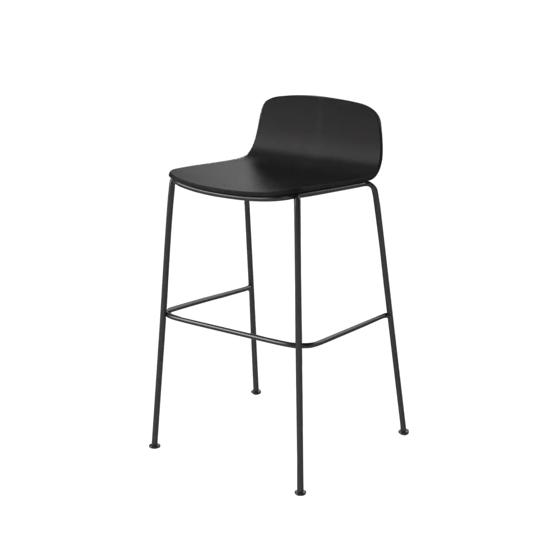 Bolia Palm Stool Kitchen Counter Stool Black Laquered Oak Black Laquered Legs Designer Furniture From Holloways Of Ludlow