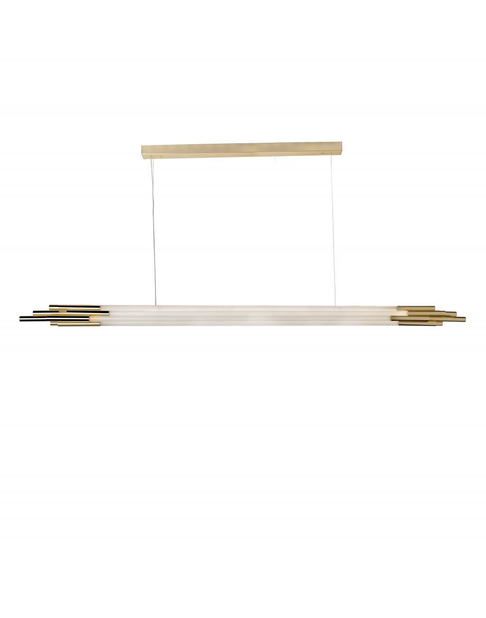 Dcw Editions Org Horizontal Pendant Large Brassgold Designer Pendant Lighting