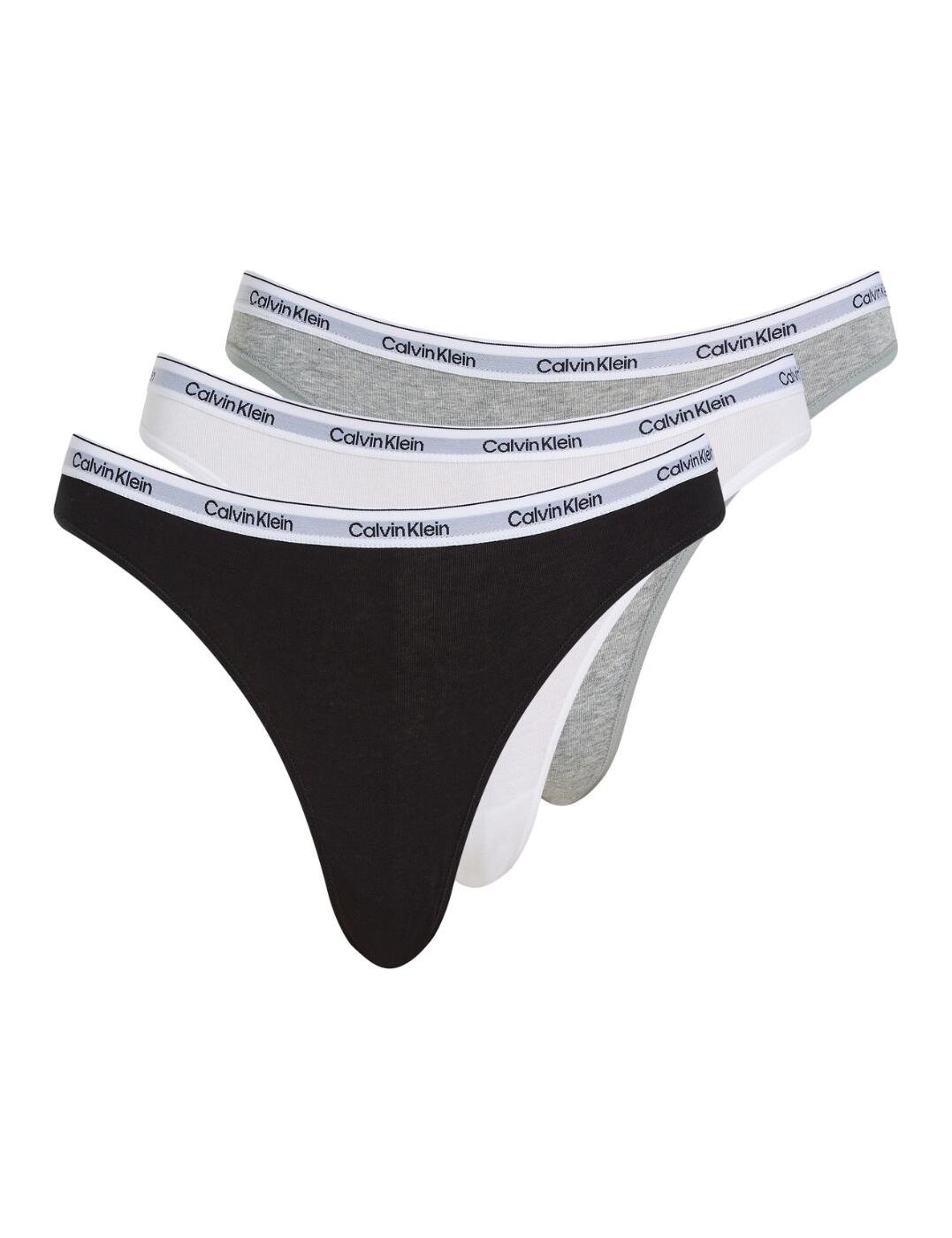 Revolutionise your lingerie drawer with Calvin Klein's Modern Logo bikini brief 3 pack, effortlessly blending comfort with chic style. Each pack offers three pairs of soft, opaque fabric briefs that promise all-day comfort and a flattering fit, thanks to their low-rise waist and moderate rear coverage. The assortment of colours in each pack ensures versatility, while the iconic Calvin Klein waistband adds a fashionable edge. Opt for these bikini briefs to elevate your everyday lingerie with an unbeatable combination of style, comfort, and classic Calvin Klein appeal.