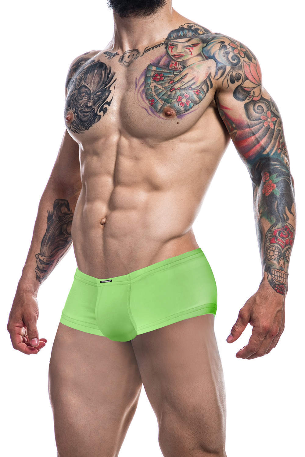 Shop Cut4Men C4M10 Booty Shorts men’s underwear hipster trunks. Slinky low rise male boxer briefs - rounded pouch. Buy online. International delivery