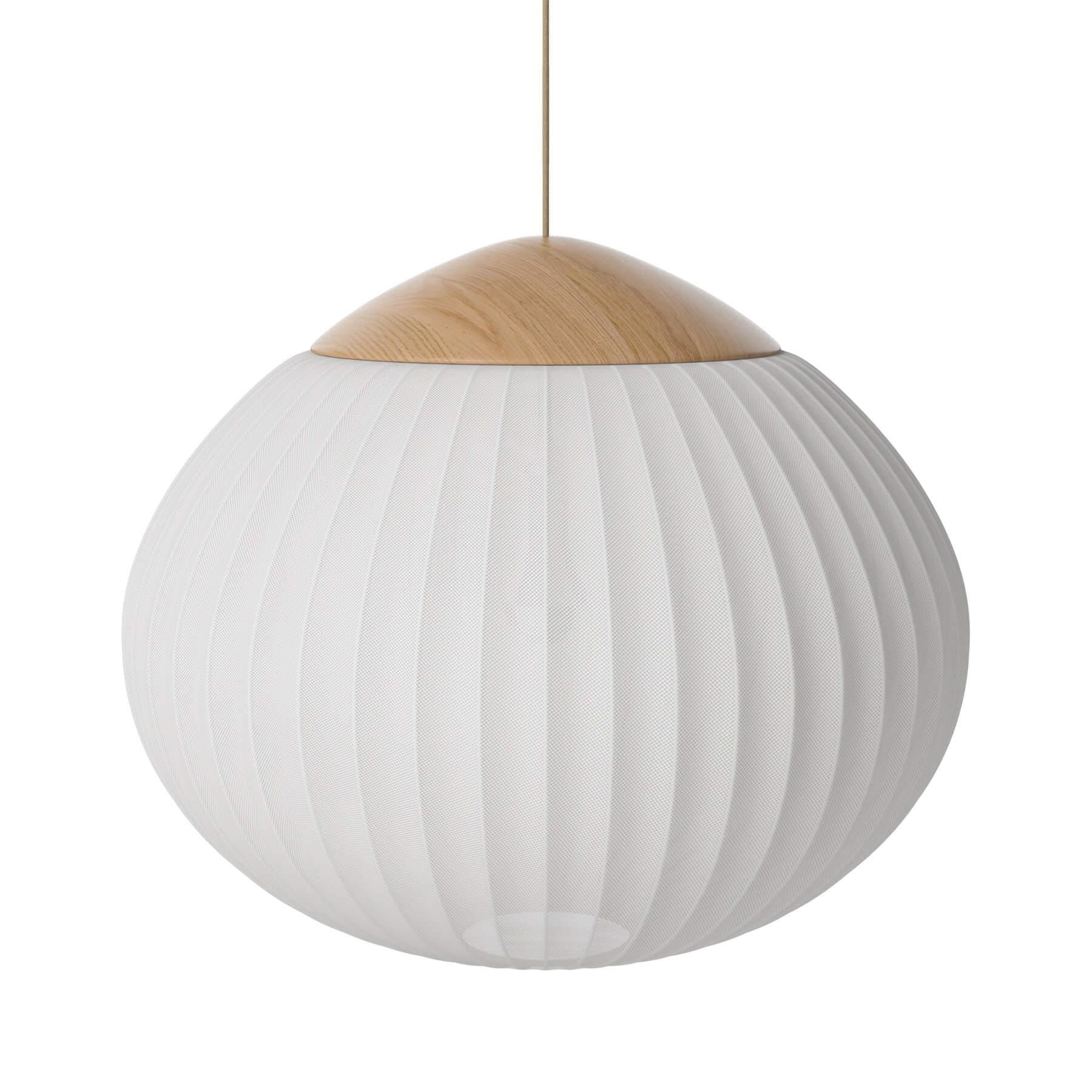 Bolia Acorn Pendant Light Fabric White Designer Pendant Lighting