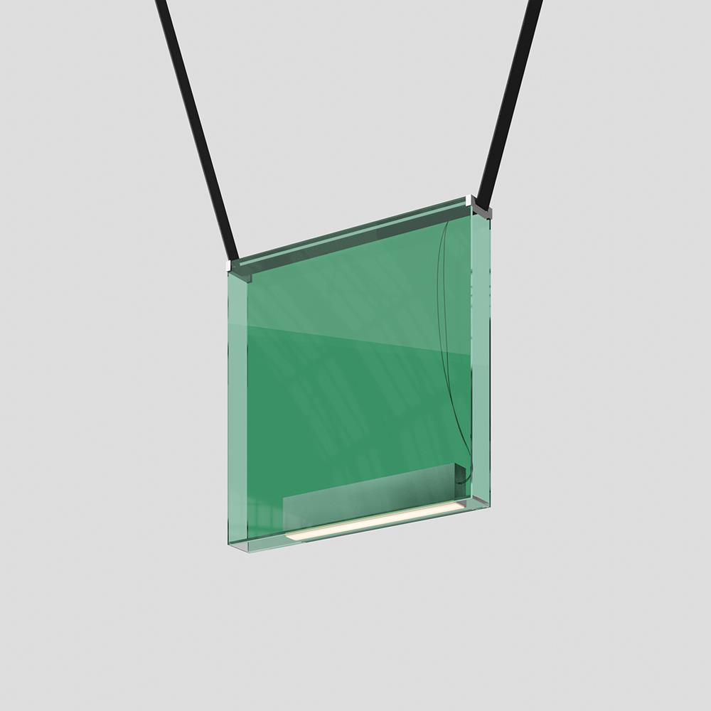 Lambert Fils Sainte Pendant 22 Green Designer Pendant Lighting