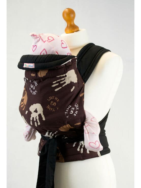 Palm and Pond Hand Print Pattern Soft and Strong Mei Tai Baby...