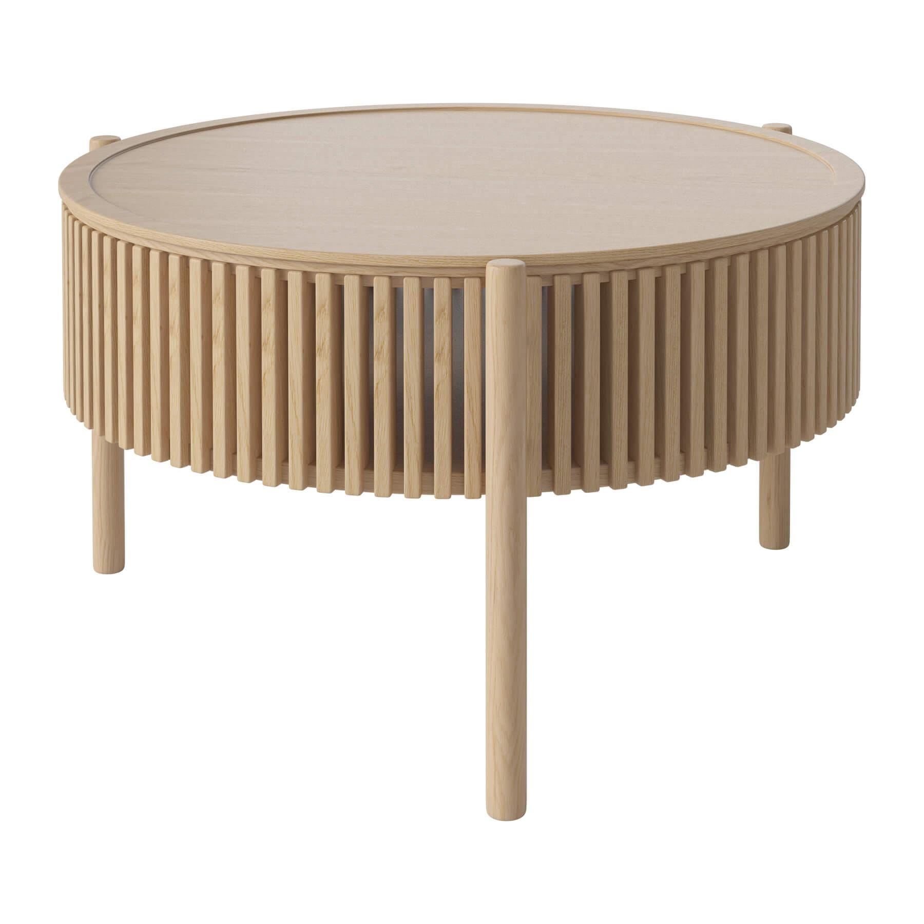 Bolia Story Coffee Table White Oiled Oak Light Wood Designer Furniture From Holloways Of Ludlow