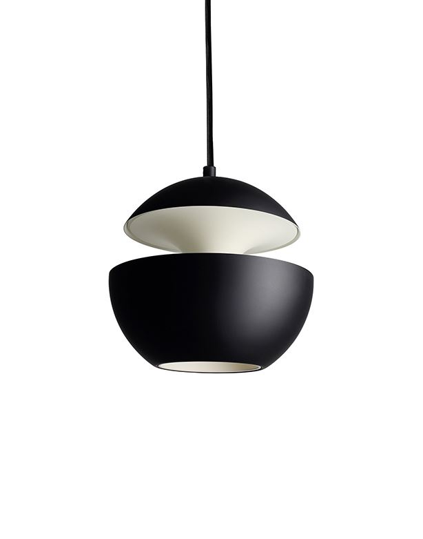 Dcw Editions Here Comes The Sun Pendant Mini Black White Designer Pendant Lighting