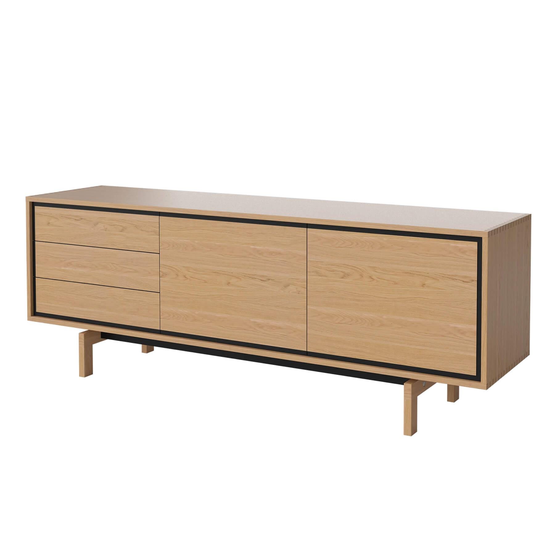 Bolia Floow Sideboard Large Oiled Oak Light Wood Designer Furniture From Holloways Of Ludlow