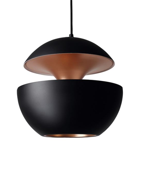 Dcw Editions Here Comes The Sun Pendant 450 Black Copper Designer Pendant Lighting