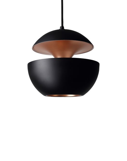 Dcw Editions Here Comes The Sun Pendant 250 Black Copper Designer Pendant Lighting