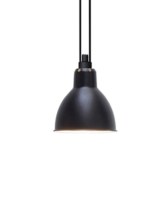 Dcw Editions Les Acrobates De Gras Pendant 322 Round Shade Large Black Designer Pendant Lighting