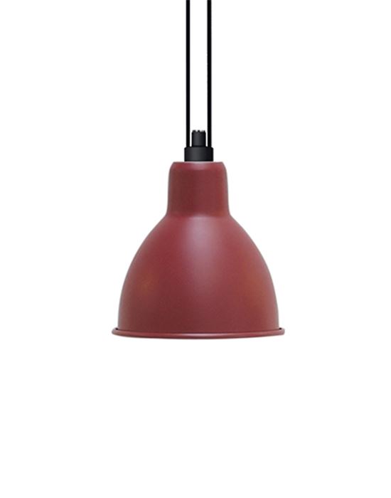 Dcw Editions Les Acrobates De Gras Pendant 322 Round Shade Xl Red Designer Pendant Lighting