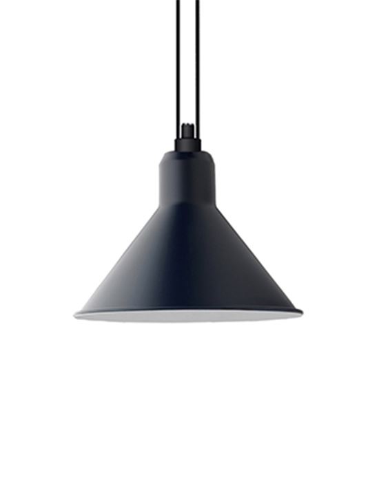 Dcw Editions Les Acrobates De Gras Pendant 322 Conical Shade Xl Blue Designer Pendant Lighting