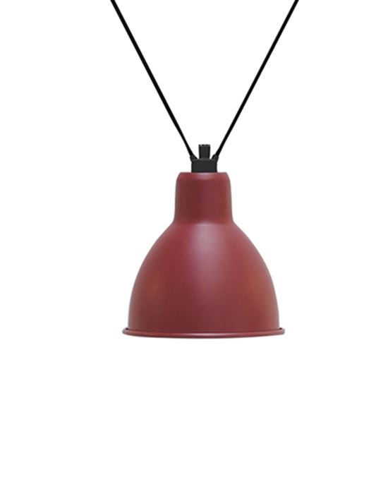 Dcw Editions Les Acrobates De Gras Pendant 323 Round Shade Xl Red Designer Pendant Lighting