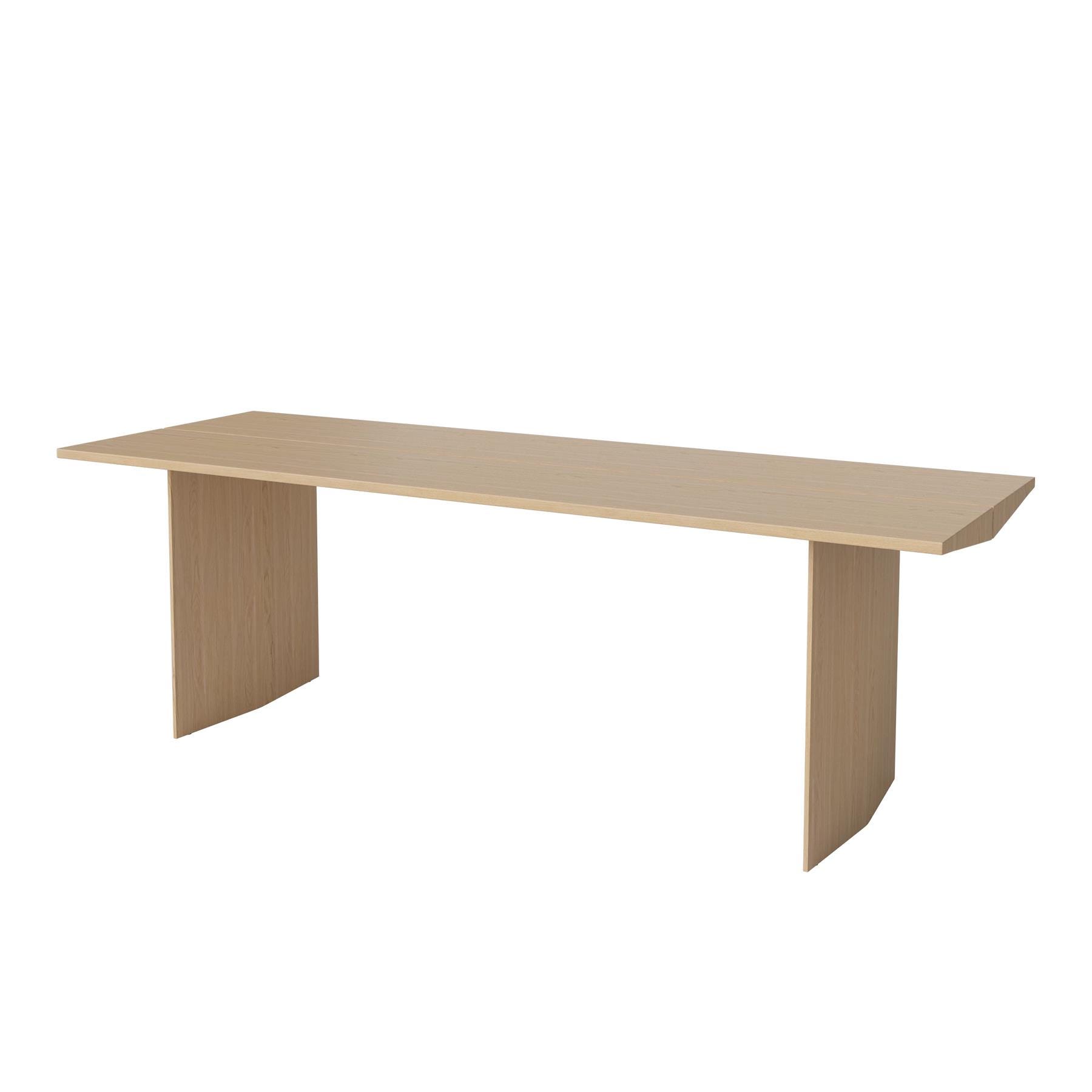Bolia Alp Dining Table White Oiled Oak Lenghth 260cm Light Wood Designer Furniture From Holloways Of Ludlow