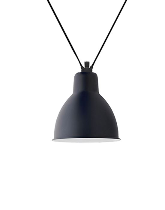 Dcw Editions Les Acrobates De Gras Pendant 323 Round Shade Xl Blue Designer Pendant Lighting