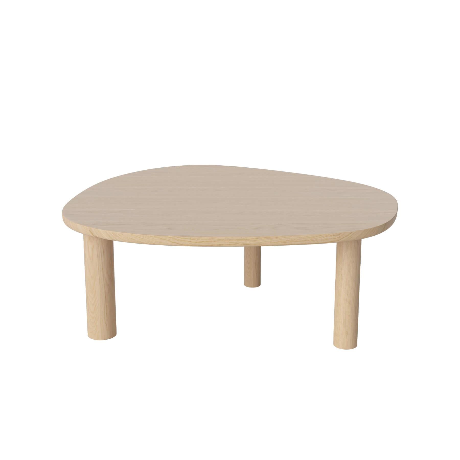 Bolia Latch Coffee Table Single White Oiled Oak Light Wood Designer Furniture From Holloways Of Ludlow