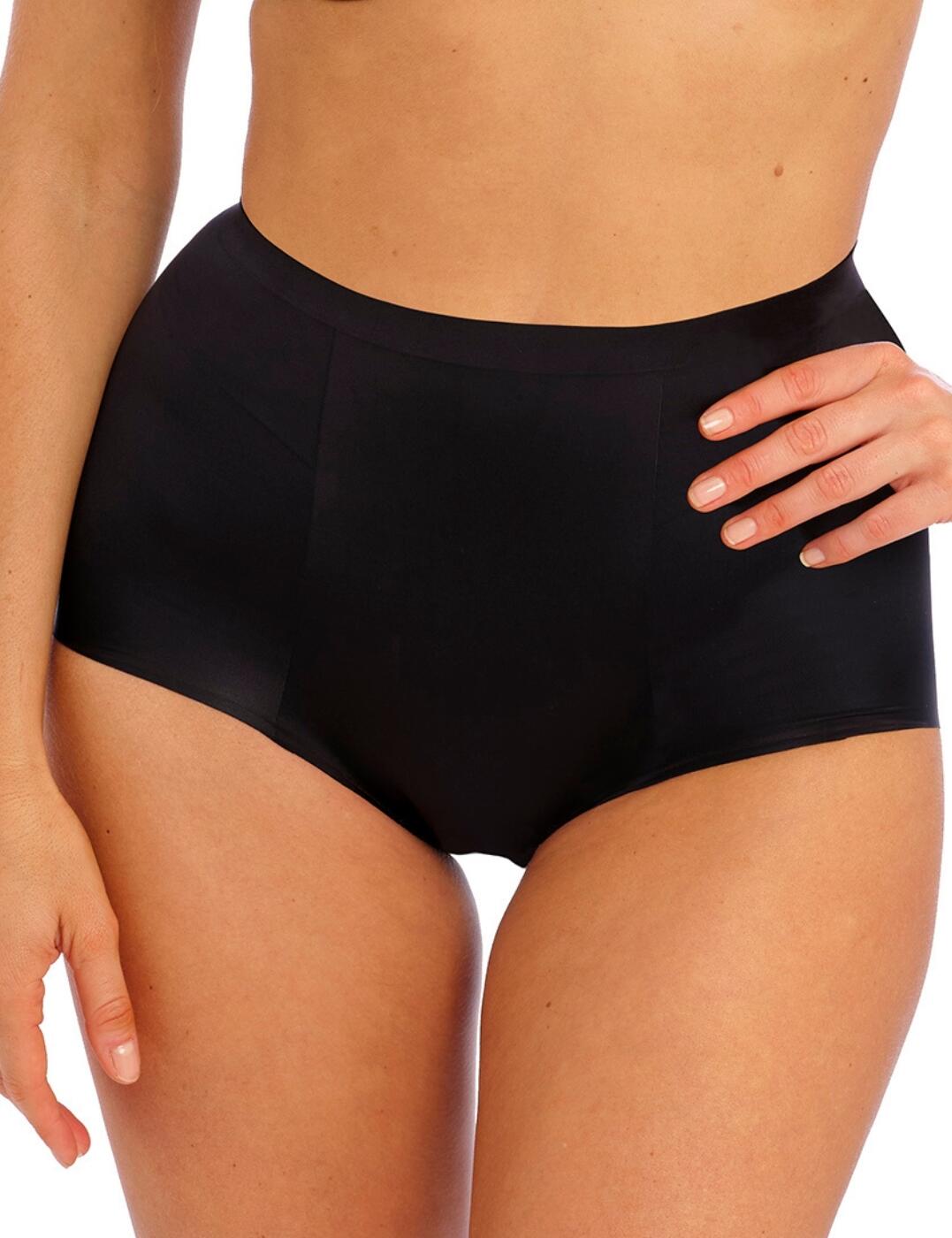 Always feel under control with the Wacoal Ines Secret shaping brief. This brief is designed to fit snugly and flatteringly around your waist, eliminating any discomfort from digging or pinching. You can trust that it will keep everything firm in place due to its bonded front panel, while gently elasticated panels around the lower waist will help further refine your curves. The free-cut leg edges mean no VPLs either, so you can wear them with confidence that you'll always look stylish and feel comfortable. And for a complete look, matching coordinates are also available.  Shaping brief Cut to sit just above the waist to flatter the waistline without digging into the skin Firm-bonded front panel Bonded panels around the lower waist enhance your silhouette Elastic waist with soft plush Gentle elasticated on the back for the definition to the rear Full rear coverage Free-cut leg edges for no VPL Matching coordinates available Country of origin: Indonesia Composition: 77% Nylon &pipe; 19% Elastane &pipe; 4% Cotton Listed in UK sizes  61192-106168-1402779 601040 Shaping brief