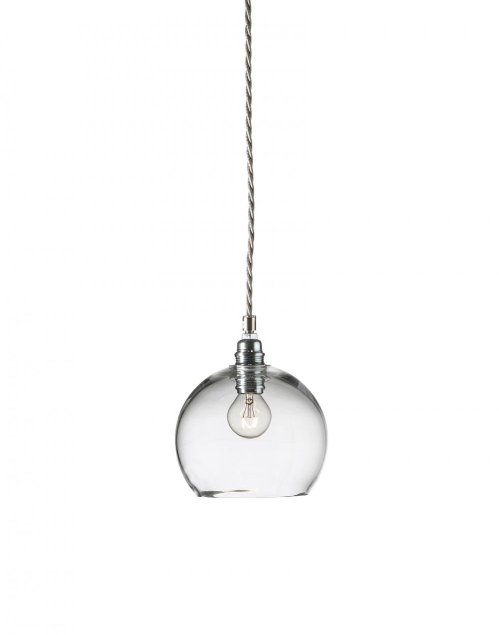 Ebb Flow Rowan Pendant Small Clear Gold Fittings Designer Pendant Lighting