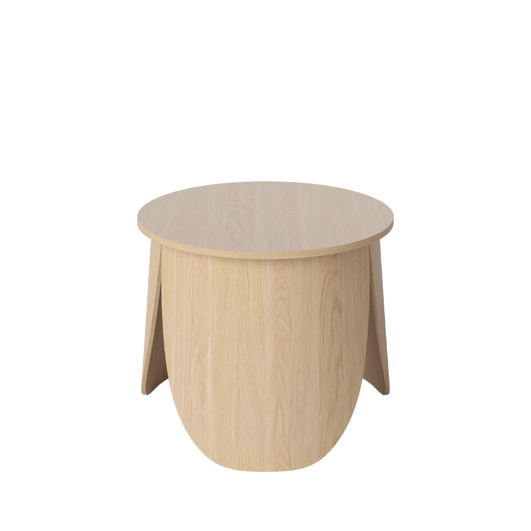 Bolia Peyote Coffee Table Small High White Lacquered Oak Light Wood Designer Furniture From Holloways Of Ludlow