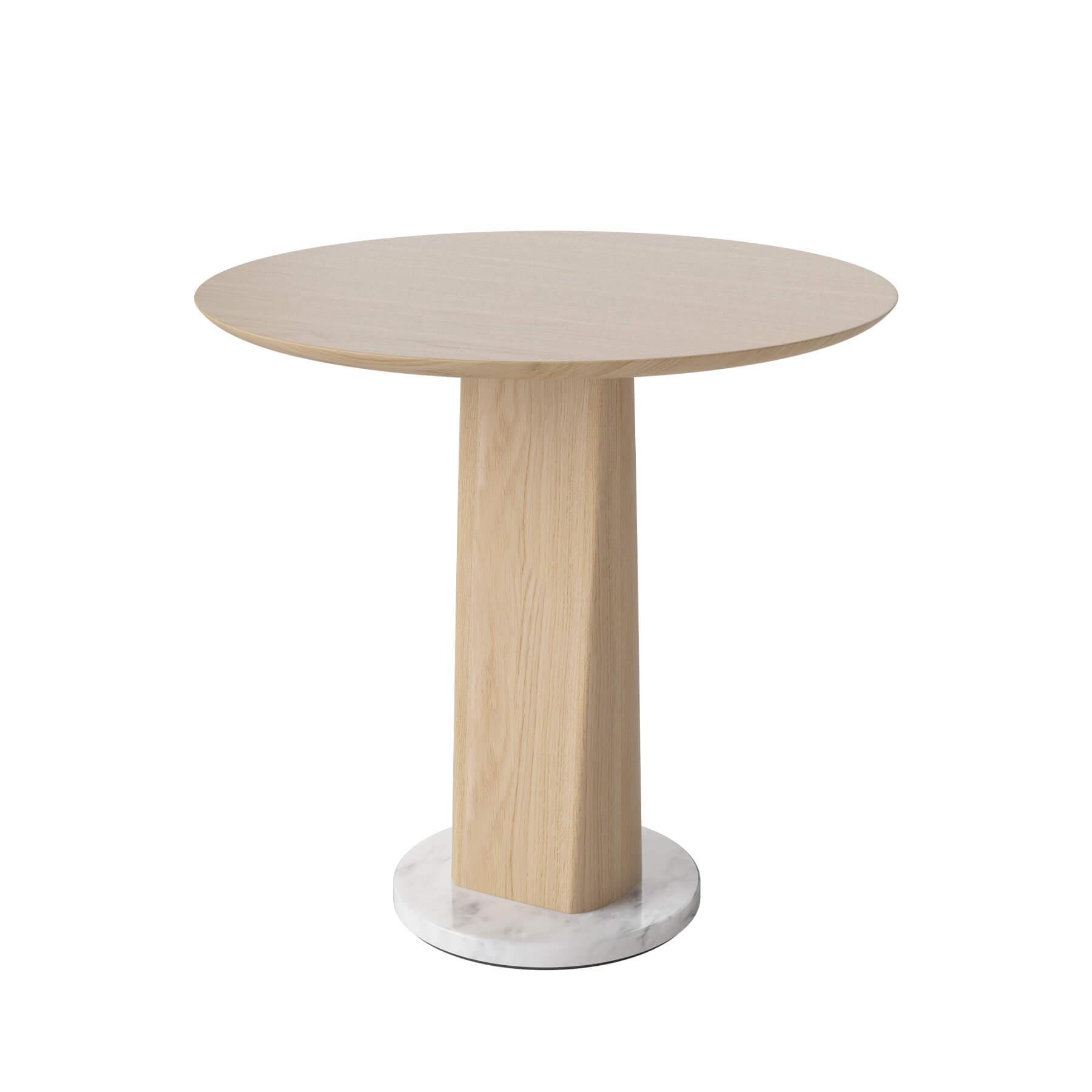 Bolia Root Side Table Large High White Oiled Oak Light Wood Designer Furniture From Holloways Of Ludlow