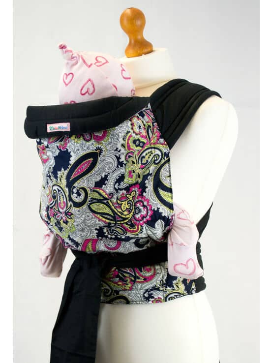 Palm and Pond Mei Tai Baby Carrier - Paisley Design
