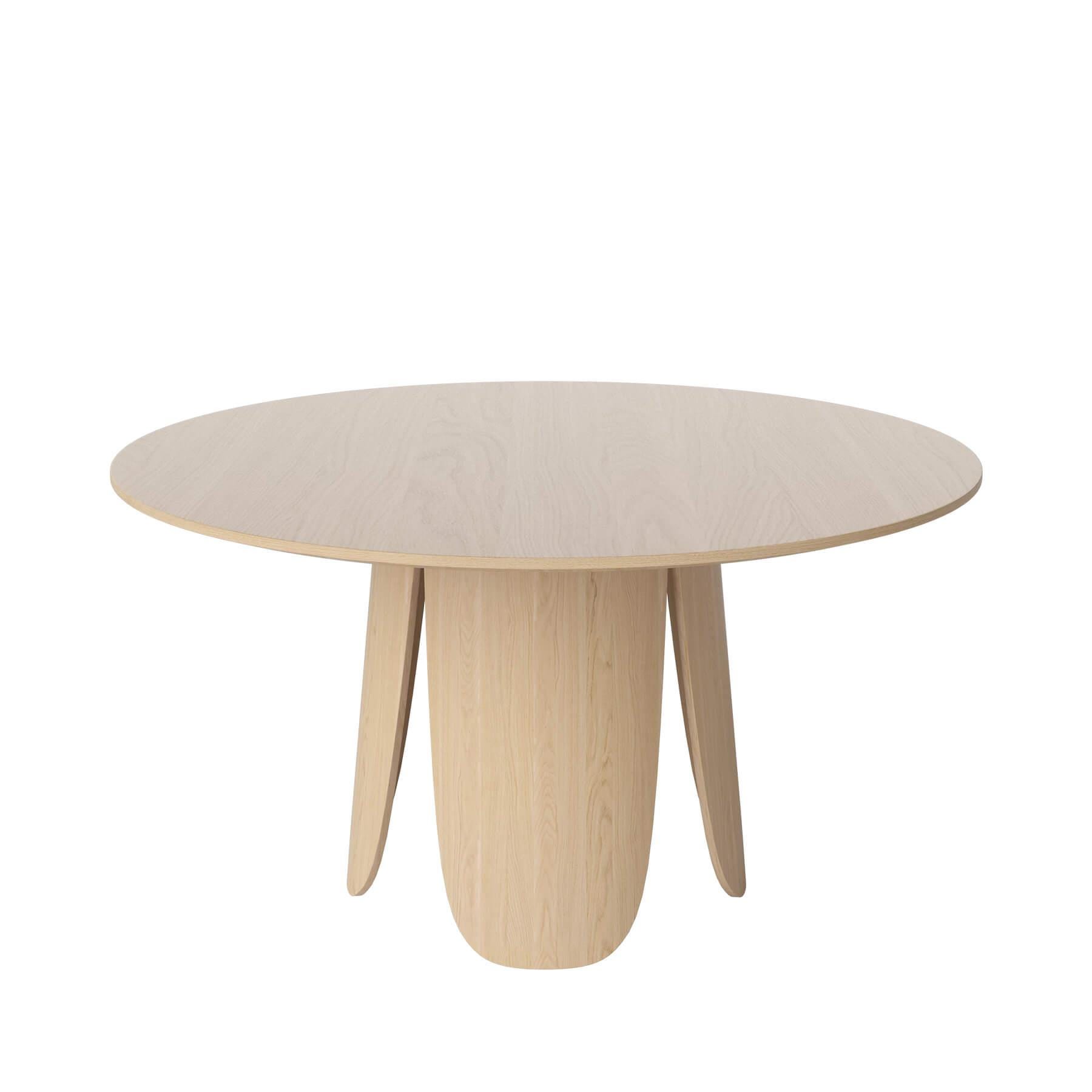 Bolia Peyote Dining Table White Laquered Oak Light Wood Designer Furniture From Holloways Of Ludlow