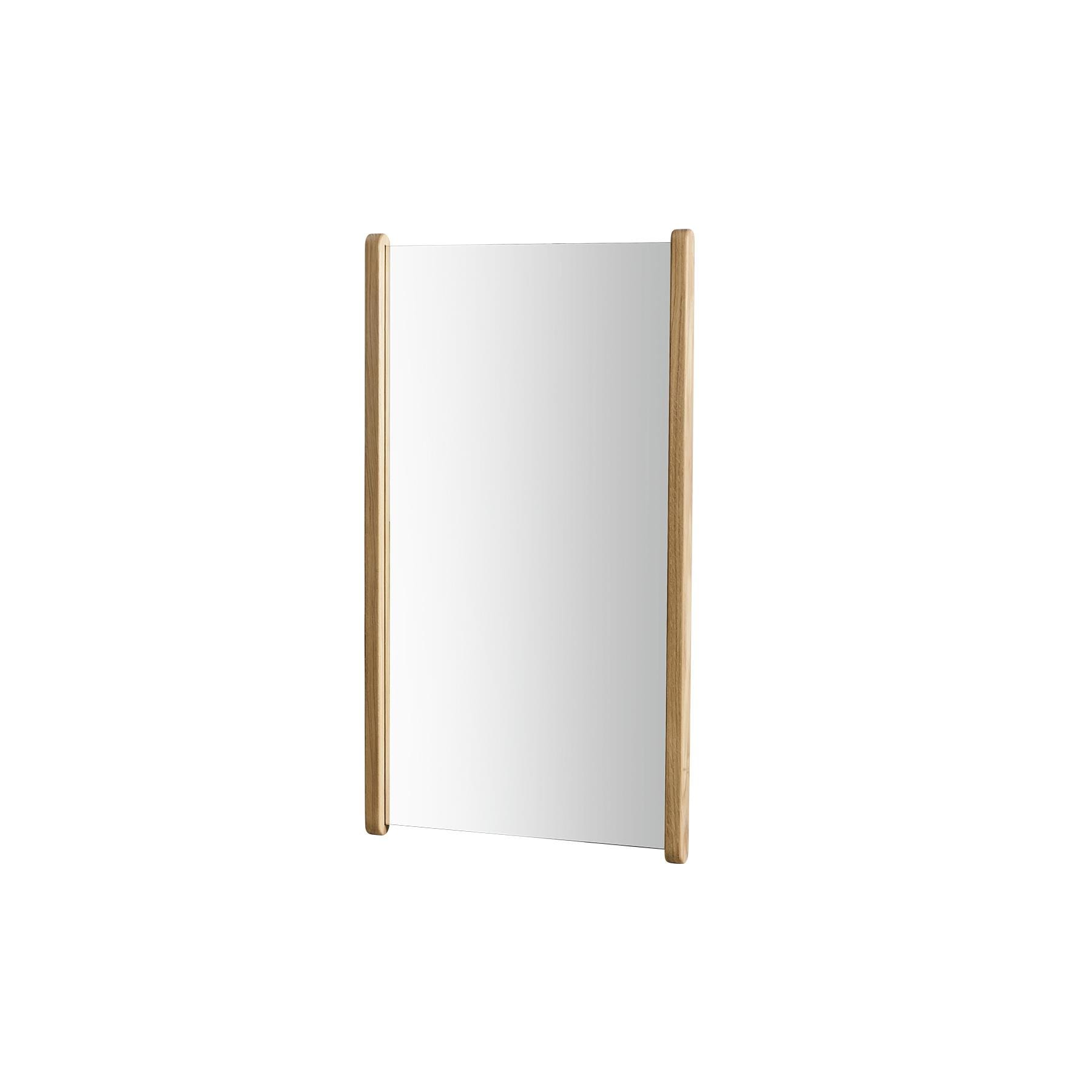 Bolia Haven Mirror Medium White Oiled Oak Solid Oak Light Wood